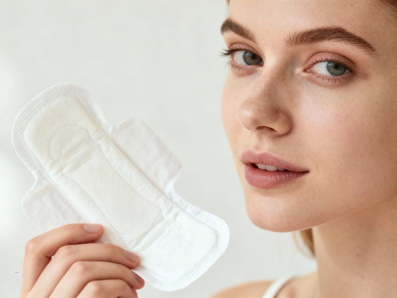 devojka drži uložak u ruci